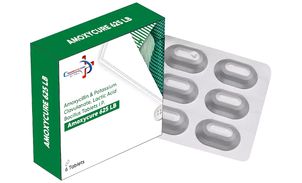 Amoxycure 625 LB - Pharmista Cure