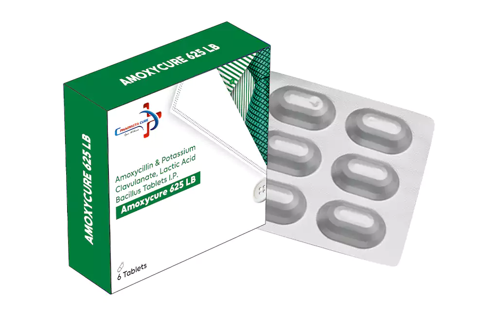 Amoxycure 625 LB Slide 1